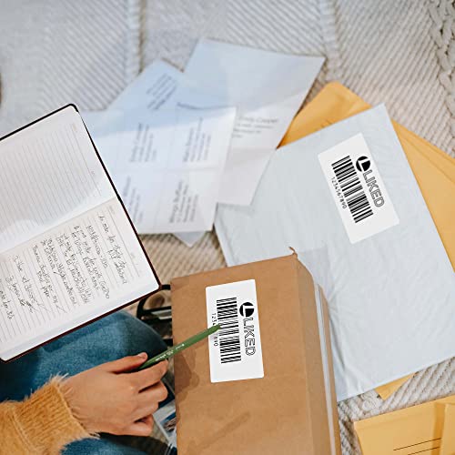 L LIKED 10 Rolls Compatible with Dymo 30323 2-1/8" X 4" Shipping & Internet Postage Replacement Labels for LW 450, 450 Turbo, 4XL Printer (10 Rolls) - Image 3