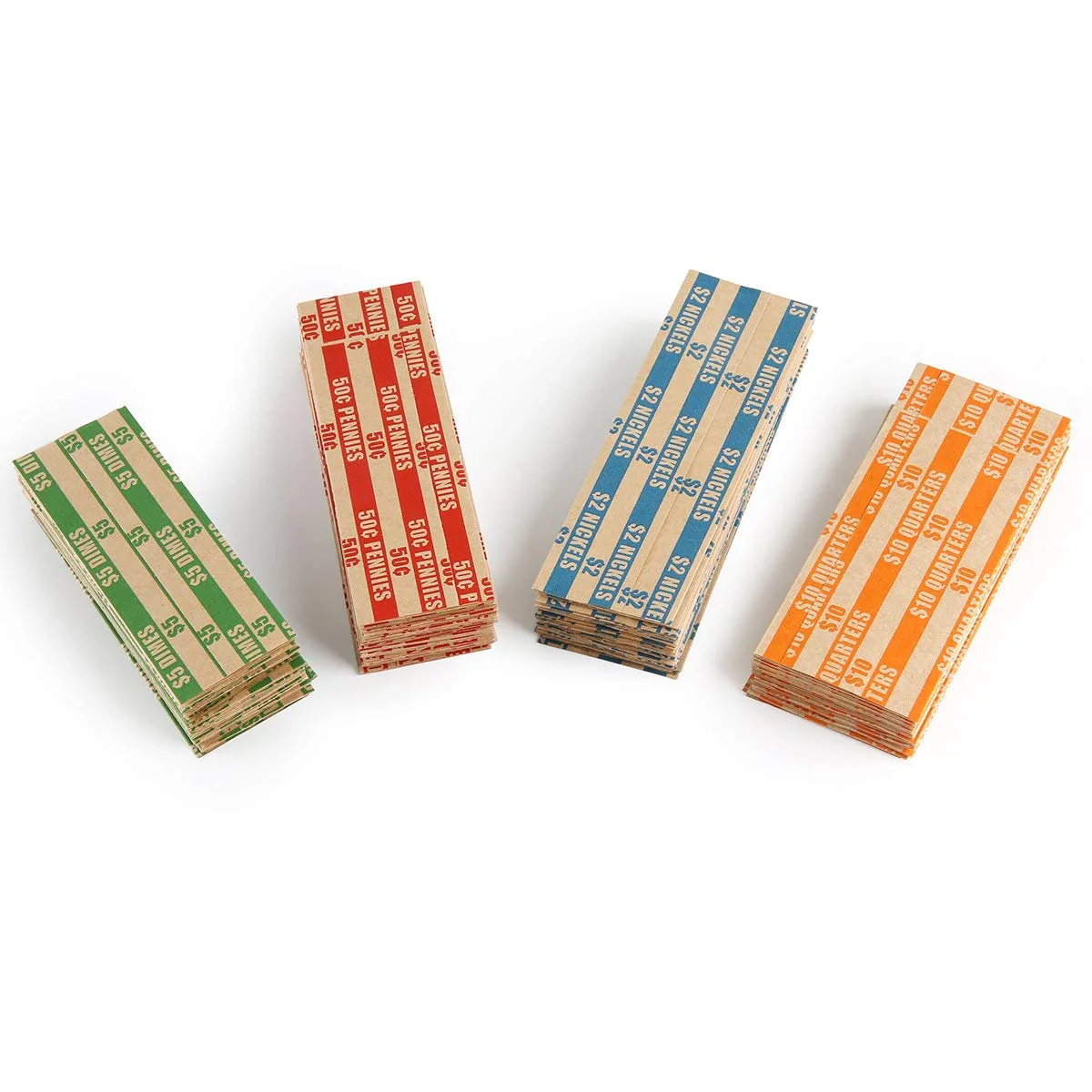 L LIKED Assorted Bundle Flat Striped Coin Wrappers - Image 3