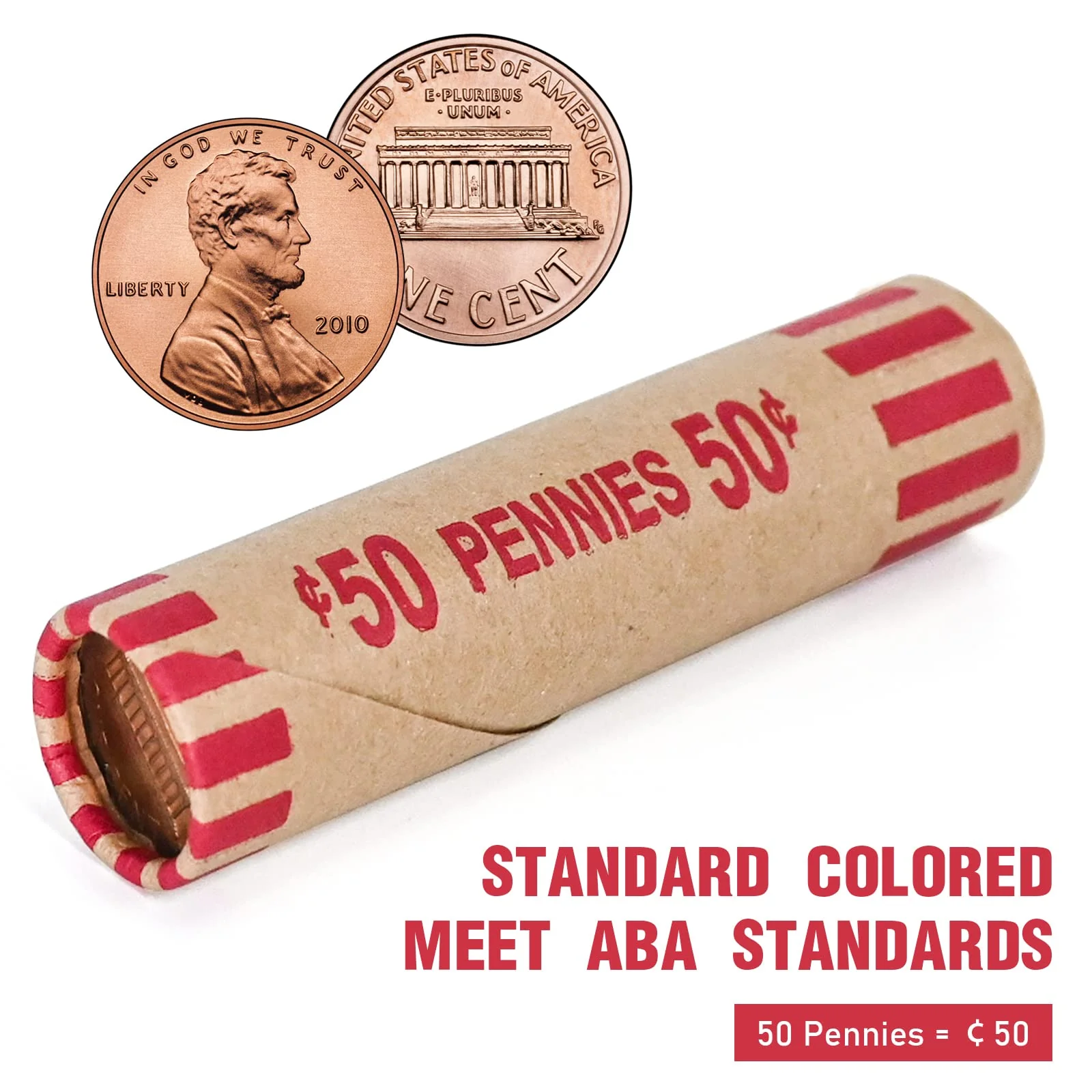 L LIKED  Preformed Coin Wrappers Rolls - Image 9