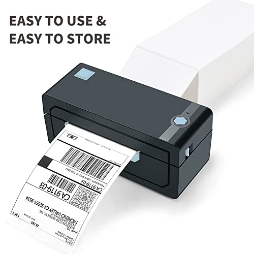 L LIKED  Fanfold 4" x 6" Direct Thermal Labels, with Perforated line for Thermal Printers - Compatible Zebra & Rollo Printer (4" x 6" ) - Image 4