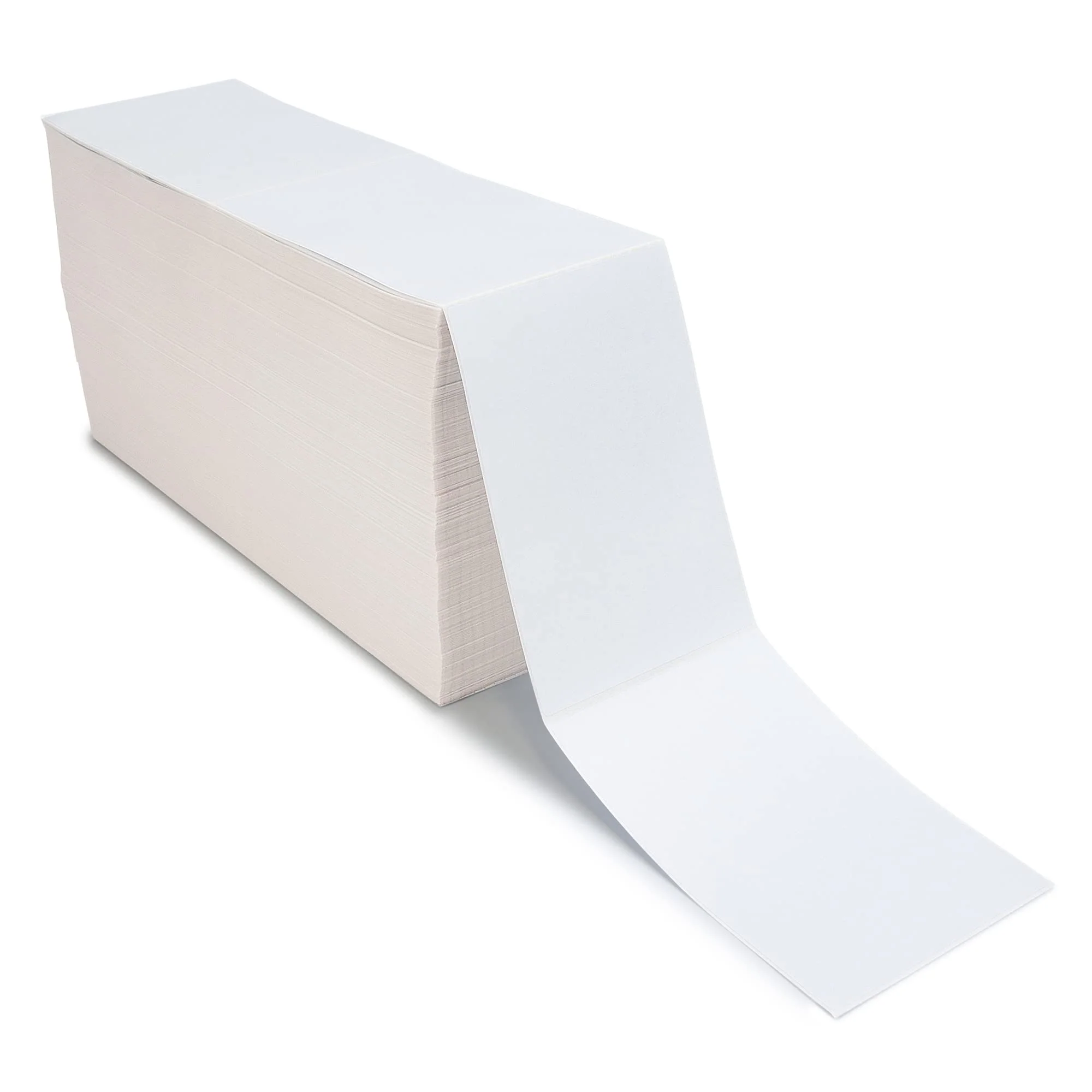 L LIKED  Fanfold 4" x 6" Direct Thermal Labels, with Perforated line for Thermal Printers - Compatible Zebra & Rollo Printer (4" x 6" ) - Image 8