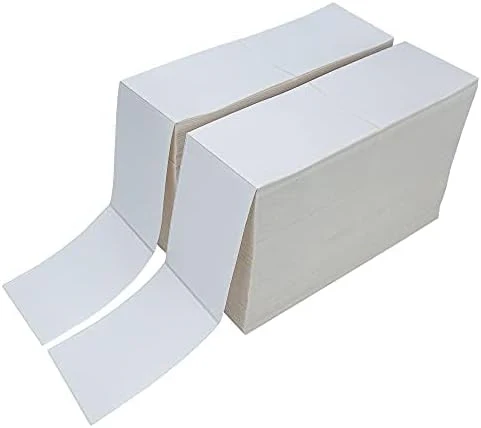L LIKED  Fanfold 4" x 6" Direct Thermal Labels, with Perforated line for Thermal Printers - Compatible Zebra & Rollo Printer (4" x 6" ) - Image 9