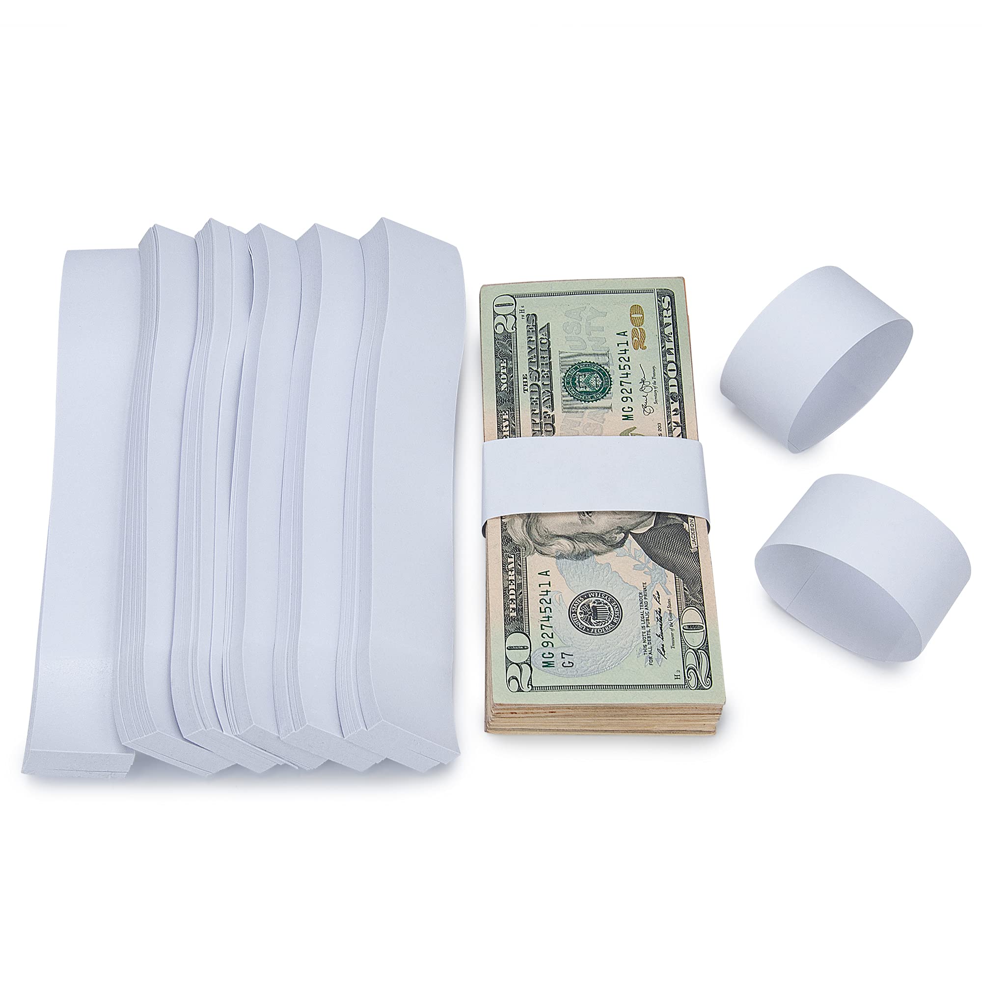 L LIKED Money Band Bundles Self Sealing Currency Straps for Bill Wrappers (Multiple Colour - 1000 PCS)… - Image 11