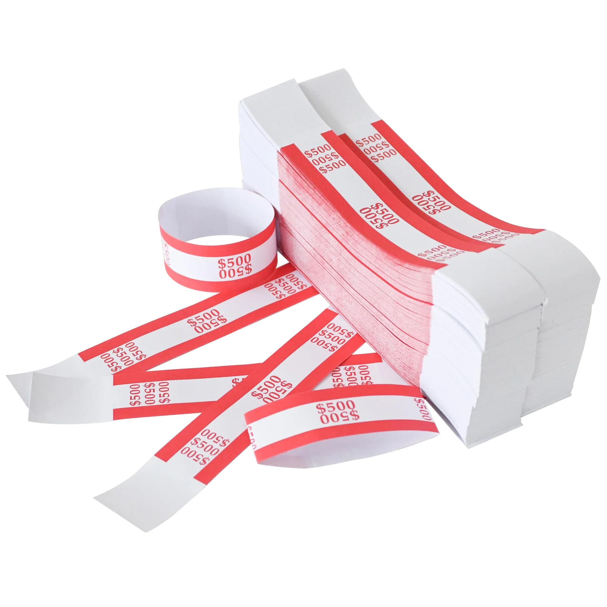 L LIKED Money Band Bundles Self Sealing Currency Straps for Bill Wrappers (Multiple Colour - 1000 PCS)… - Image 6