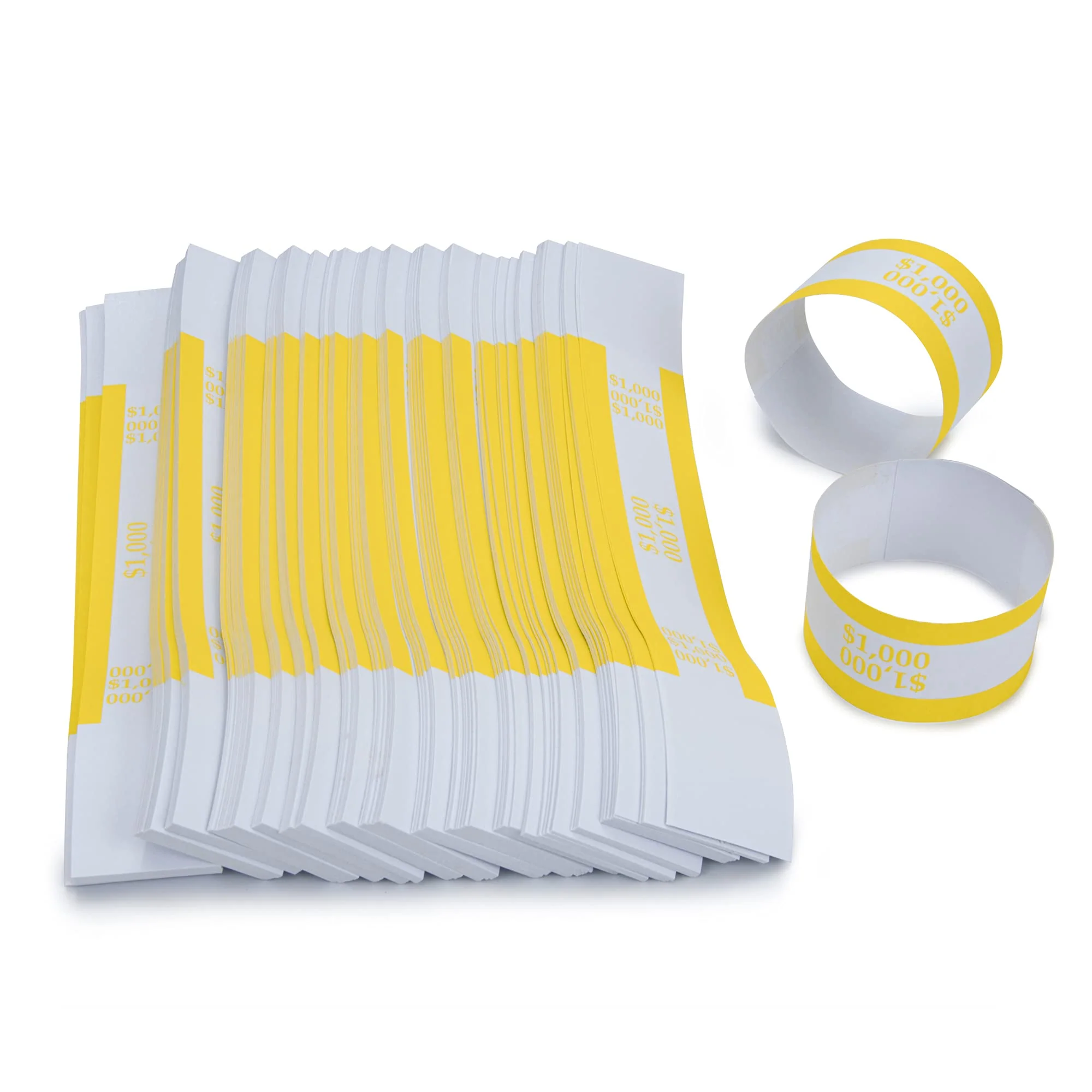L LIKED Money Band Bundles Self Sealing Currency Straps for Bill Wrappers (Multiple Colour - 1000 PCS)… - Image 7