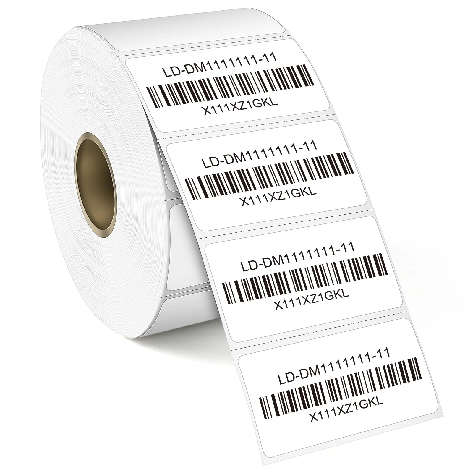 L LIKED Removable Direct Thermal Labels with Perforated Lines, Water and Oil Resistant, Compatible with Rollo, Zebra Desktop Printers and More - Image 8